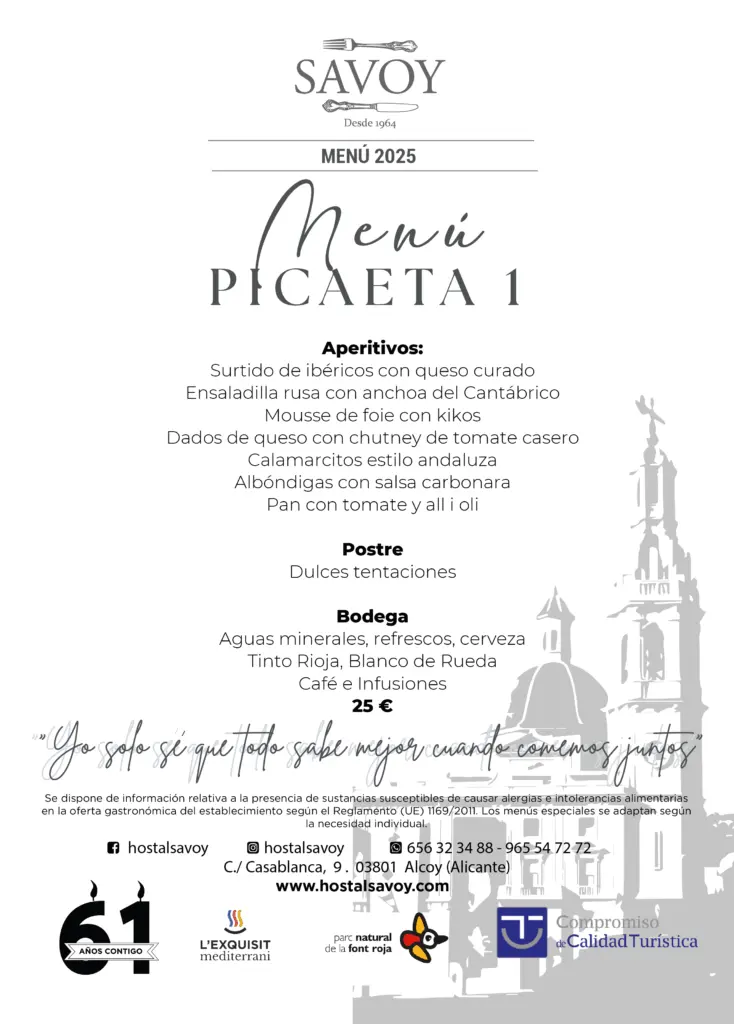 Menú picaeta 1