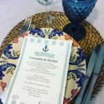 Minuta Azul de Marinero - Comuniones Hostal Savoy