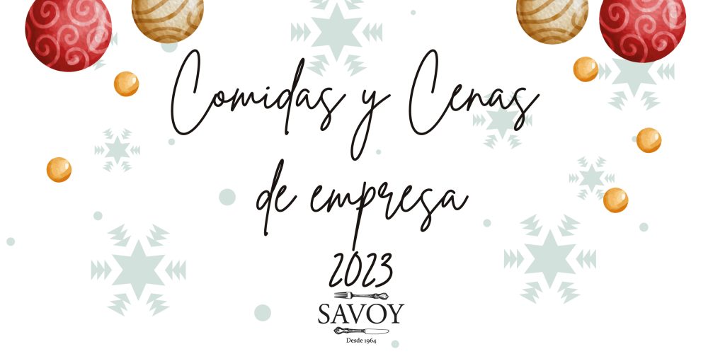 Comidas y Cenas de Empresa de Navidad 2023