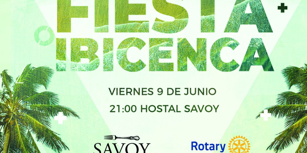 Fiesta Solidaria Ibicenca del Rotary Club Alcoy Font Roja