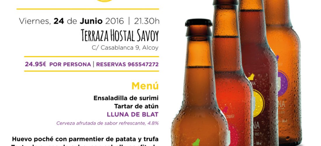 Cena Maridaje Junio 2016 – Hostal Savoy