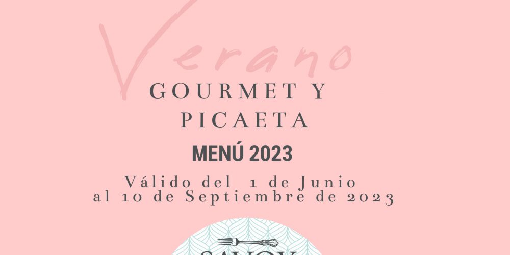 Comidas y Cenas de Verano 2023