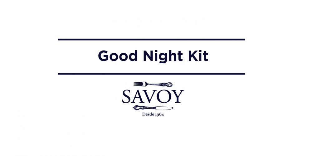 Good Night Kit By Hostal Savoy!!!